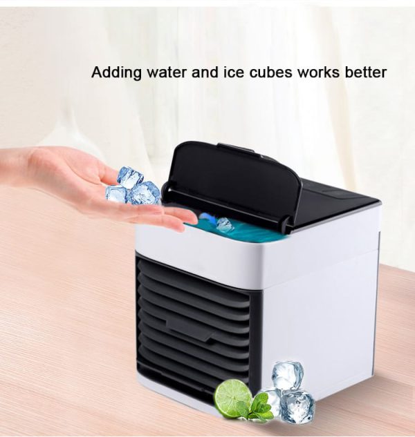 Mini Air Conditioning Cooling Fan Multifunction Usb New Household Portable Air Conditioner Humidifier Strong Wind | Portable Fan | Portable Air Cooler (random Color)